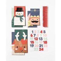 folia Adventskalender SANTA & FRIENDS mehrfarbig folia Adventskalender SANTA & FRIENDS mehrfarbig von folia