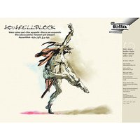 folia Aquarellblock 36,0 x 48,0 cm 200 g/qm, 10 Blatt, 1 Block von folia