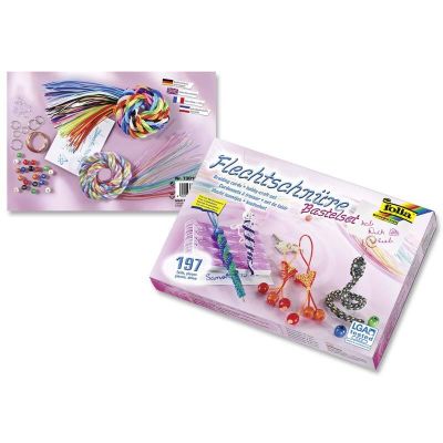 Bastelset Flechtschnüre Bastelset Flechtschnüre von folia