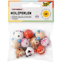 folia Bastelset Holzperlen Tiergesicht natur folia Bastelset Holzperlen Tiergesicht natur von folia