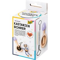 folia Bastelset Kastanienbohrer-Set natur/flieder folia Bastelset Kastanienbohrer-Set natur/flieder von folia