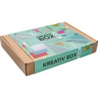 folia Bastelset Kreativbox Glitter 900-tlg. mehrfarbig von folia