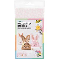 folia Bastelset Papiertüten-Set Häschen braun/rosa/weiß 9 St. folia Bastelset Papiertüten-Set Häschen braun/rosa/weiß 9 St. von folia