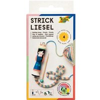 folia Bastelset Strickliesel mehrfarbig folia Bastelset Strickliesel mehrfarbig von folia