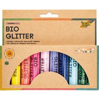 folia Bio Glitter Rinbow L Glitzer farbsortiert von folia
