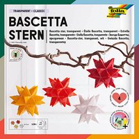 folia Faltblätter Bascetta-Stern Mini weiß, gelb, rot, orange 128 Blatt von folia