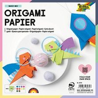 folia Faltblätter Origami mehrfarbig 500 Blatt von folia