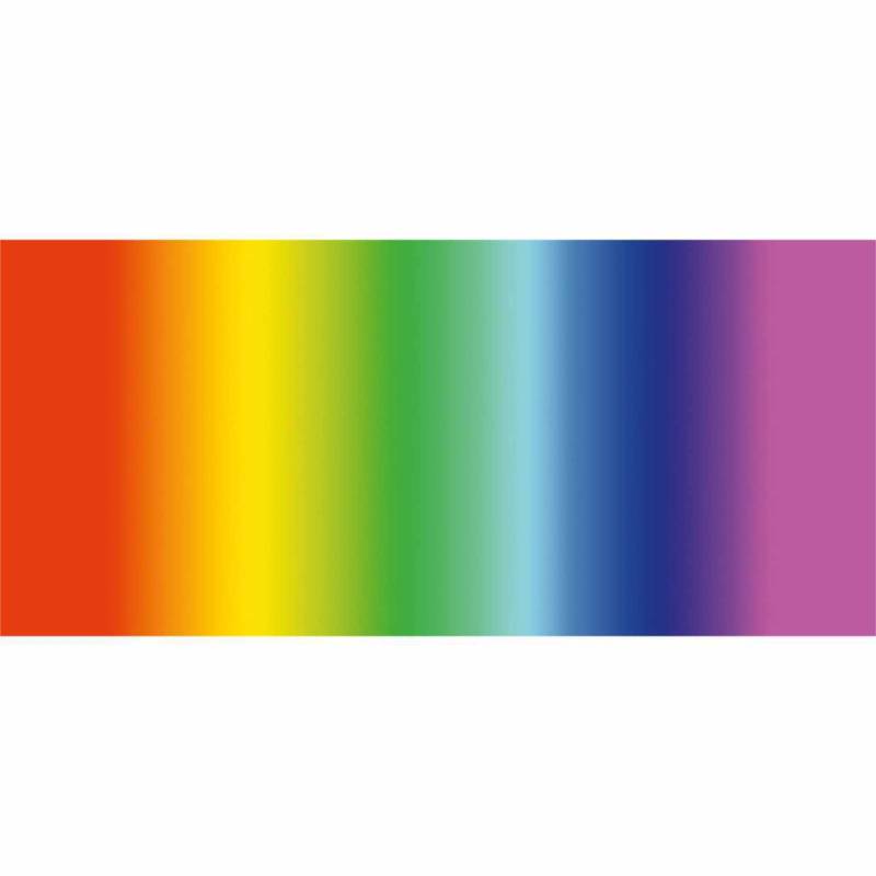 Fotokarton Regenbogen 50x70cm 1 Stück von folia