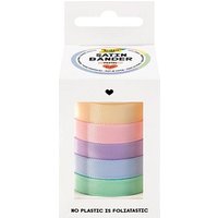 folia Geschenkband PASTELL satiniert pink, orange, gelb, grün, blau 10,0 mm x 4,0 m folia Geschenkband PASTELL satiniert pink, orange, gelb, grün, blau 10,0 mm x 4,0 m von folia