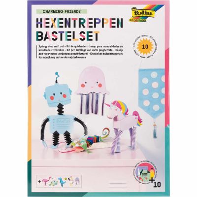 Hexentreppen Bastelset Charming Friends für 10 Figuren Hexentreppen Bastelset Charming Friends für 10 Figuren von folia