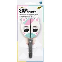 folia Kinderschere UNICORN weiß 16,0 cm von folia