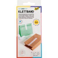 folia Klettband weiß, 2 Rollen von folia