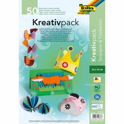 Kreativpack Tonpapier & Fotokarton Kreativpack Tonpapier & Fotokarton von folia