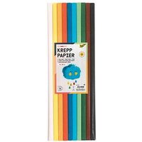 folia Krepppapier BASIC farbsortiert 32 g/qm 10 Rollen folia Krepppapier BASIC farbsortiert 32 g/qm 10 Rollen von folia