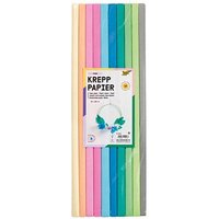 folia Krepppapier TREND farbsortiert 32 g/qm 10 Rollen folia Krepppapier TREND farbsortiert 32 g/qm 10 Rollen von folia