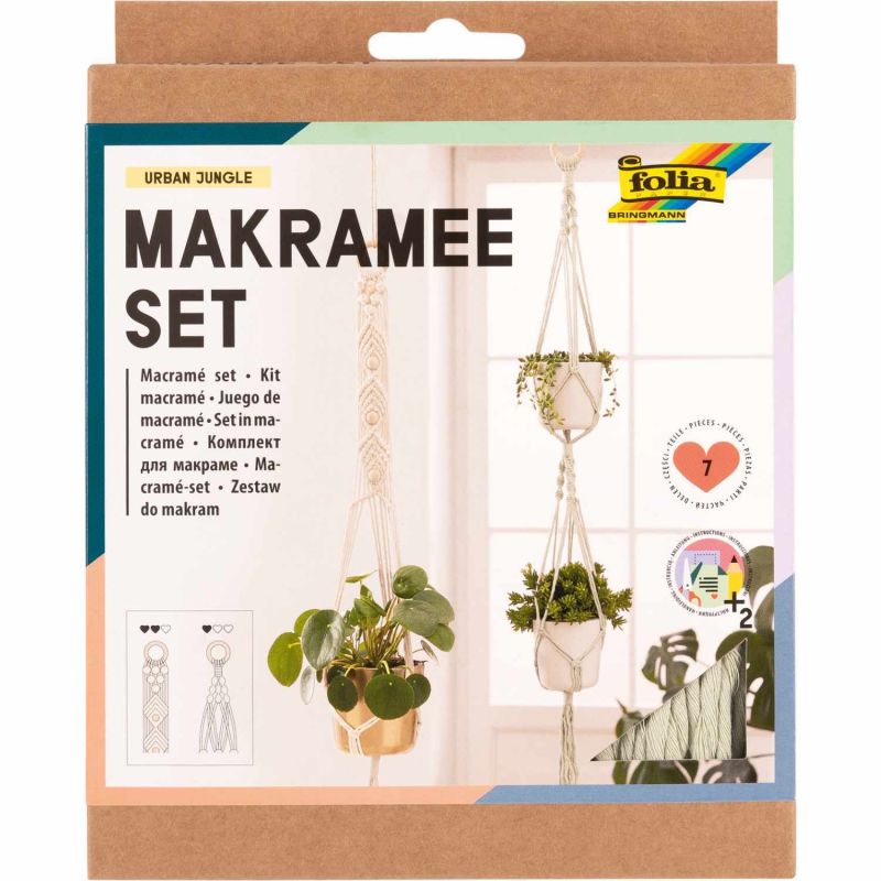 Makramee-Set Urban Jungle Makramee-Set Urban Jungle von folia