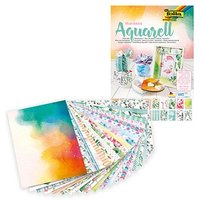 folia Motivblock AQUARELL farbsortiert 270 g/qm 20 Blatt folia Motivblock AQUARELL farbsortiert 270 g/qm 20 Blatt von folia