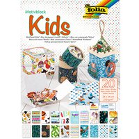 folia Motivblock Kids farbsortiert 270 g/qm 20 St. folia Motivblock Kids farbsortiert 270 g/qm 20 St. von folia