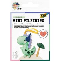folia Nähset Mini Filzinies DINOSAURIER grün von folia