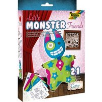 folia Nähset Monster Friends Gary mehrfarbig von folia