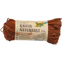 folia Naturbast matt rehbraun 0,5 mm x 50,0 g von folia