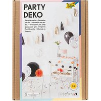 folia Partydeko-Set mehrfarbig Modern 15 St. folia Partydeko-Set mehrfarbig Modern 15 St. von folia