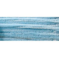 folia Pfeifenreiniger himmelblau Chenilledraht Ø 8,0 mm, 10 St. von folia