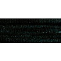 folia Pfeifenreiniger schwarz Chenilledraht Ø 8,0 mm, 10 St. von folia