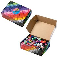 folia Pompons bunt Jumbo Ø 1,0 - 4,0 cm 900 St. folia Pompons bunt Jumbo Ø 1,0 - 4,0 cm 900 St. von folia