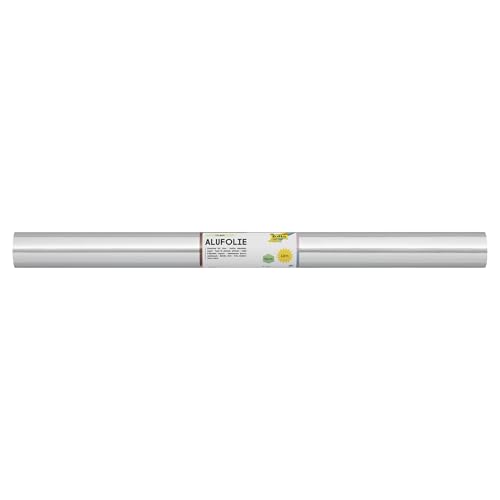 folia R 6 - Alufolie auf Rolle, einseitig kaschiert, ca. 50 cm x 10 m, silber - ideal zum Basteln und Verpacken folia R 6 - Alufolie auf Rolle, einseitig kaschiert, ca. 50 cm x 10 m, silber - ideal zum Basteln und Verpacken von folia