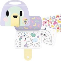 folia RAINBOW mit Sticker Malbuch von folia