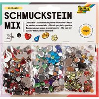 folia Schmucksteine mehrfarbig Elegance 800 Teile folia Schmucksteine mehrfarbig Elegance 800 Teile von folia