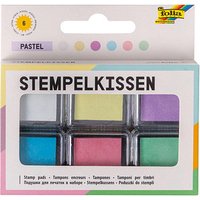 folia Stempelkissen pastell weiß, hellgelb, flieder, hellblau, rosa, hellgün 6x 2,4 x 2,4 cm folia Stempelkissen pastell weiß, hellgelb, flieder, hellblau, rosa, hellgün 6x 2,4 x 2,4 cm von folia