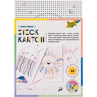 folia Stickbild Stickkarton Animal weiß folia Stickbild Stickkarton Animal weiß von folia