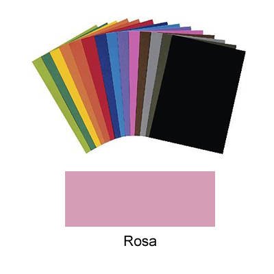 folia Tonpapier, (B)500 x (H)700 mm, 130 g/qm, rosa von folia