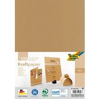 folia Tonpapier Kraftpapier braun 120 g/qm 100 Blatt folia Tonpapier Kraftpapier braun 120 g/qm 100 Blatt von folia