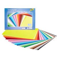 folia Tonpapier Sonderedition 25 farbsortiert 130 g/qm 25 Blatt folia Tonpapier Sonderedition 25 farbsortiert 130 g/qm 25 Blatt von folia