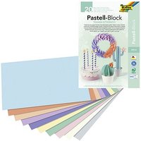 folia Tonpapier farbsortiert 130/300 g/qm 20 Blatt folia Tonpapier farbsortiert 130/300 g/qm 20 Blatt von folia