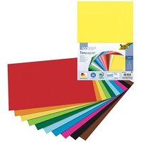 folia Tonpapier farbsortiert 130 g/qm 100 Blatt folia Tonpapier farbsortiert 130 g/qm 100 Blatt von folia
