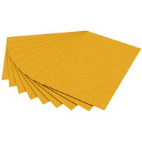 folia Tonpapier gelb 130 g/qm 50 St. von folia