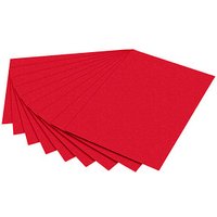 folia Tonpapier rot 130 g/qm 50 St. von folia