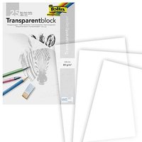 folia Transparentpapier 80 g/qm, 25 Blatt folia Transparentpapier 80 g/qm, 25 Blatt von folia