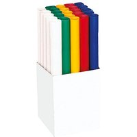 folia Transparentpapier EXTRA STARK farbsortiert 115 g/qm 25 Rolle von folia