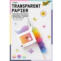 folia Transparentpapier farbsortiert 115 g/qm 10 St. von folia