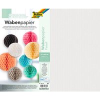folia Wabenpapier Pastell farbsortiert 500 St. folia Wabenpapier Pastell farbsortiert 500 St. von folia