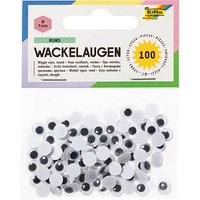 folia Wackelaugen weiß 7,0 mm Ø 7,0 mm 100 St. folia Wackelaugen weiß 7,0 mm Ø 7,0 mm 100 St. von folia