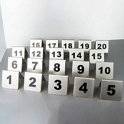 forestalk Tischnummer aus Edelstahl 1-50/100, 4,8 x 4,1 cm, Tischnummern, Karten, Restaurant, Café, Bar, Sitzgelegenheiten, Hochzeit, Geburtstag, Hochzeit, Jahrestag, Veranstaltungen, Partyzubehör forestalk Tischnummer aus Edelstahl 1-50/100, 4,8 x 4,1 cm, Tischnummern, Karten, Restaurant, Café, Bar, Sitzgelegenheiten, Hochzeit, Geburtstag, Hochzeit, Jahrestag, Veranstaltungen, Partyzubehör von forestalk