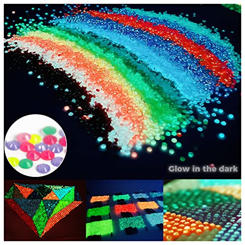 Leuchtsteine Diamond Painting Zubehör Leuchtende Steine Diamond Painting Steine Für Diamond Dots Zubehör, 20 Farben, Runde Flatback-Strasssteine Zum Basteln, Diamanten Für Art Gem Art, 20000 Stück Leuchtsteine Diamond Painting Zubehör Leuchtende Steine Diamond Painting Steine Für Diamond Dots Zubehör, 20 Farben, Runde Flatback-Strasssteine Zum Basteln, Diamanten Für Art Gem Art, 20000 Stück von forever young