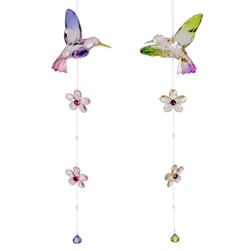 formano 2er Set Girlande Kolibri mit Blumen 18 x 50 cm - Fensterdeko Hänger bunt Hängedekoration hängend aus multifarbenem Acryl gefertigt Tiermotiv Geschenk Einzug formano 2er Set Girlande Kolibri mit Blumen 18 x 50 cm - Fensterdeko Hänger bunt Hängedekoration hängend aus multifarbenem Acryl gefertigt Tiermotiv Geschenk Einzug von formano