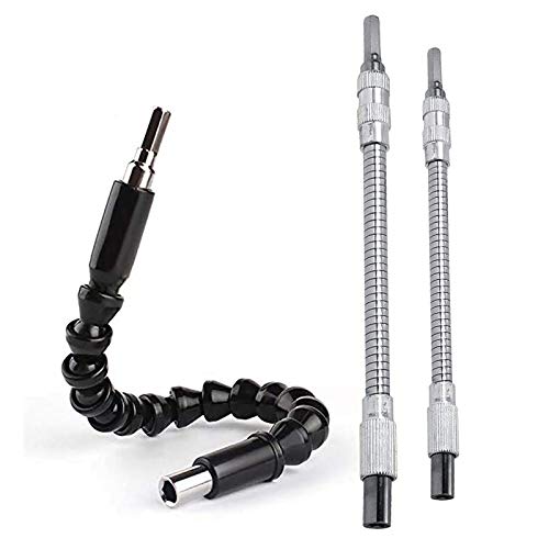 Flexibler Verlängerungsbohrer, Schaftbohrer, Schafthalter Schaft, 1/4 Zoll Sechskantbohrer, Verbindungsglied für Elektro-Bohrschrauber, Metall und Kunststoff für Computergehäuse, Möbel, Elektro, etc. Flexibler Verlängerungsbohrer, Schaftbohrer, Schafthalter Schaft, 1/4 Zoll Sechskantbohrer, Verbindungsglied für Elektro-Bohrschrauber, Metall und Kunststoff für Computergehäuse, Möbel, Elektro, etc. von FORTSPANG